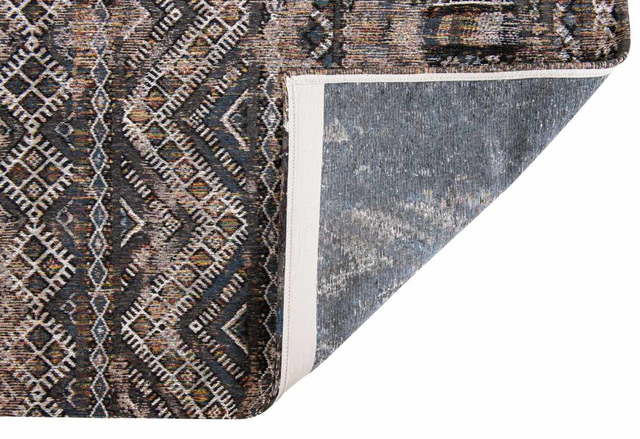 Louis De Poortere dywan LX 9113 Antiquarian Kilim Black Rabat back
