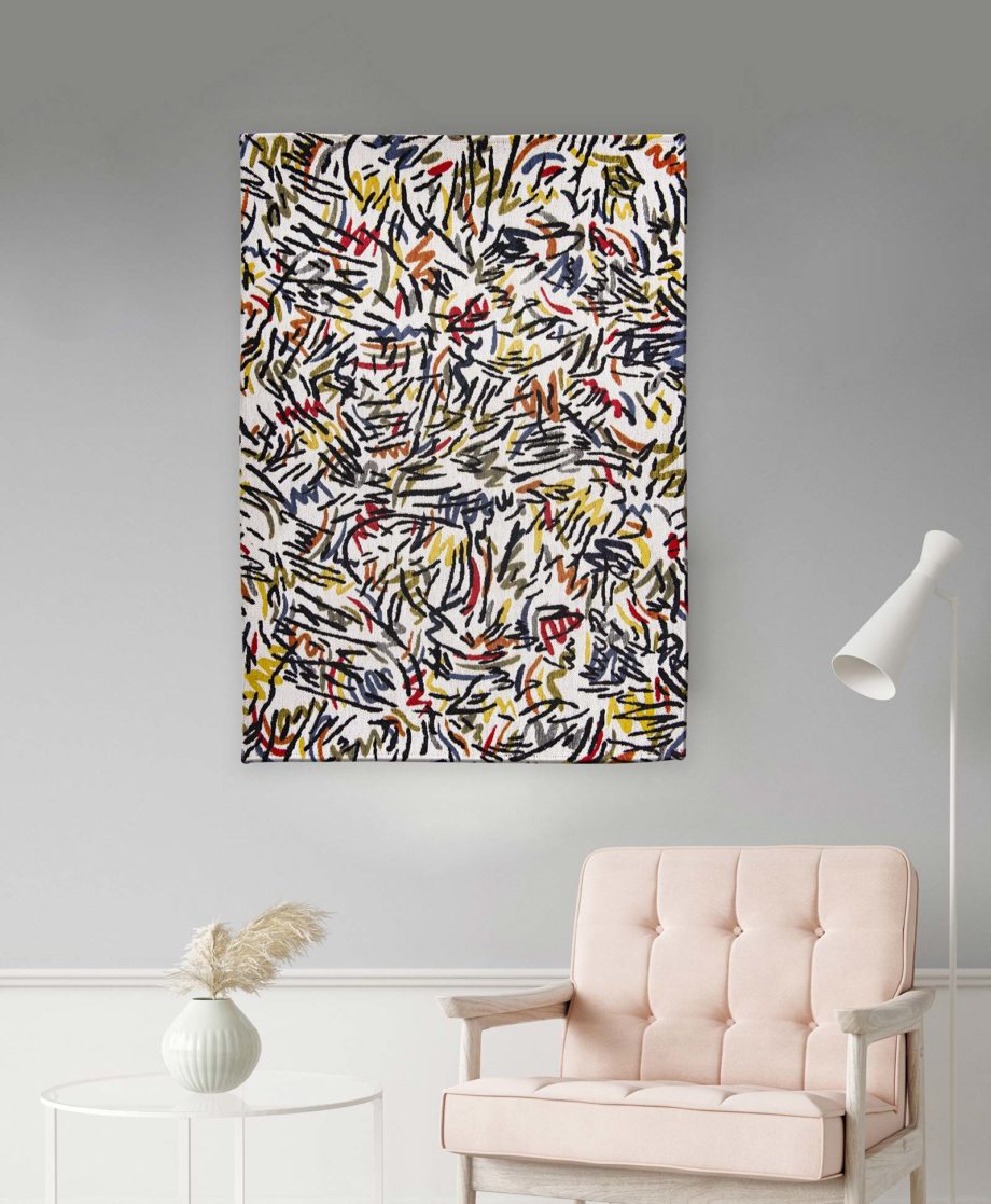 Louis De Poortere dywan LX 9144 Gallery Graffito Street Graph interior