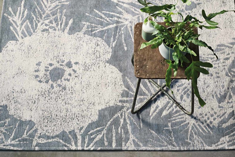 Louis De Poortere rug Romo LX 8742 Lomasi Steelblue zoom