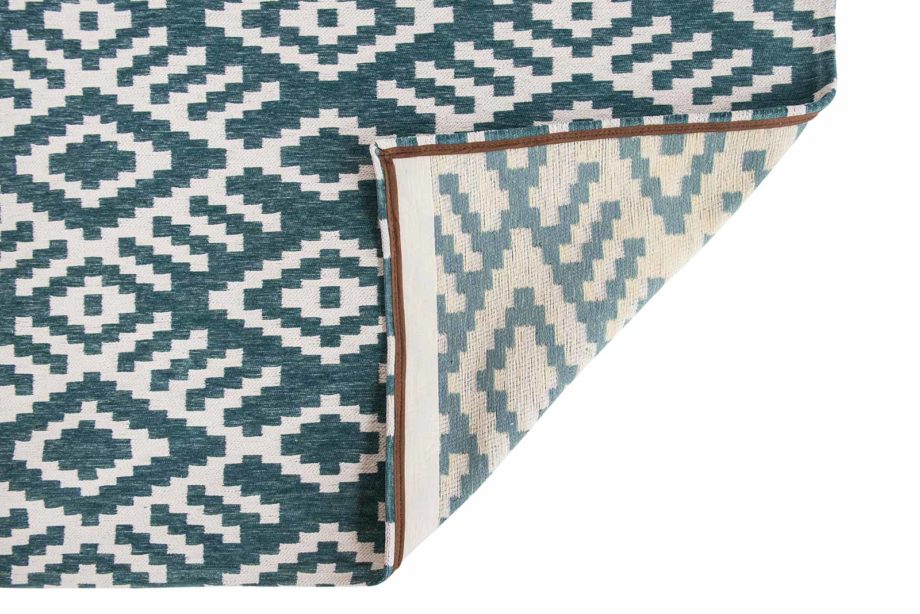 Louis De Poortere rug Romo LX 8744 Nahli Kingfisher back