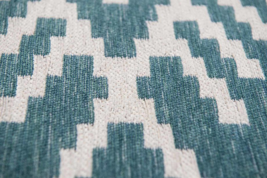 Louis De Poortere rug Romo LX 8744 Nahli Kingfisher zoom