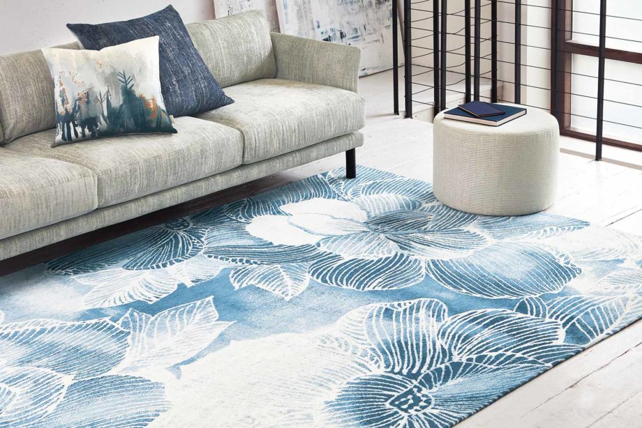 Louis De Poortere rug Villa Nova LX 8756 Akina Indigo interior