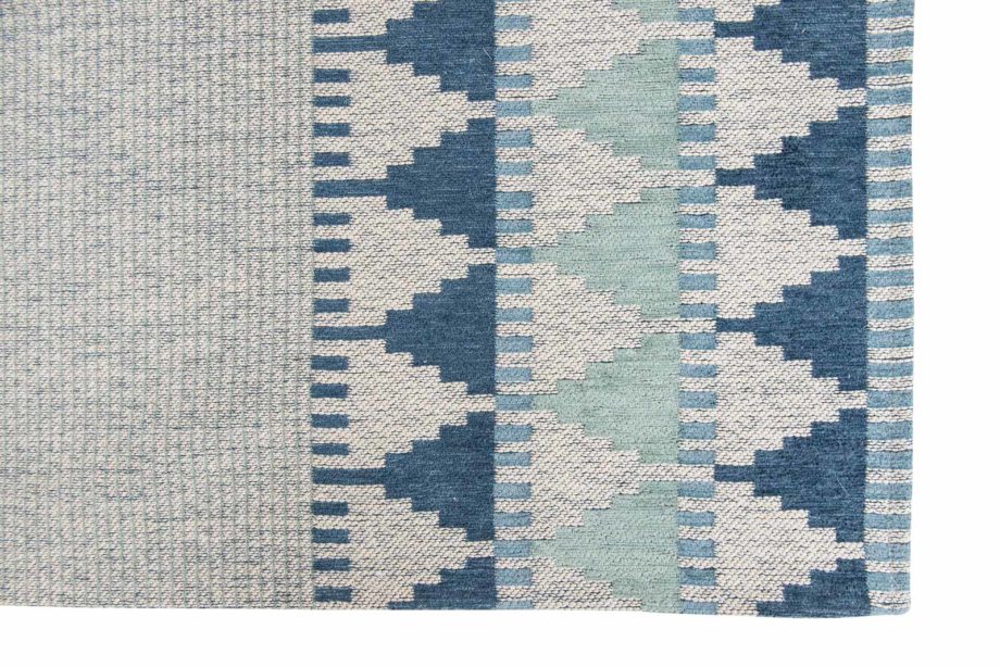 Louis De Poortere rug Villa Nova LX 8766 Tobi Teal corner