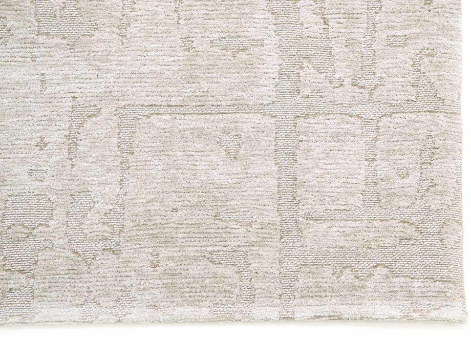 Louis De Poortere dywan LX 9197 Structures Baobab Dry Beige corner