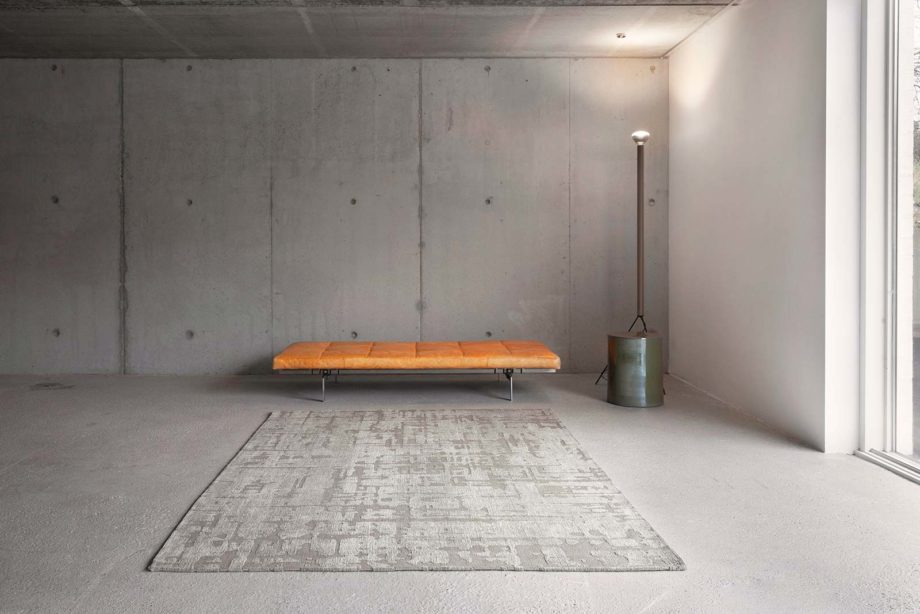 Louis De Poortere dywan LX 9197 Structures Baobab Dry Beige interior 1