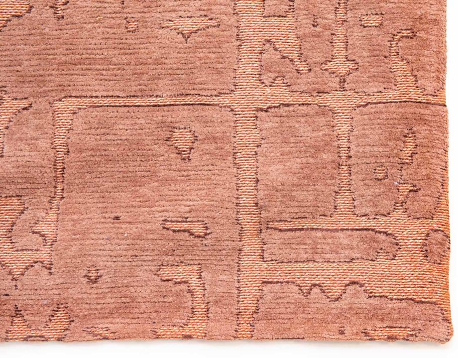 Louis De Poortere dywan LX 9199 Structures Baobab Za Copper corner