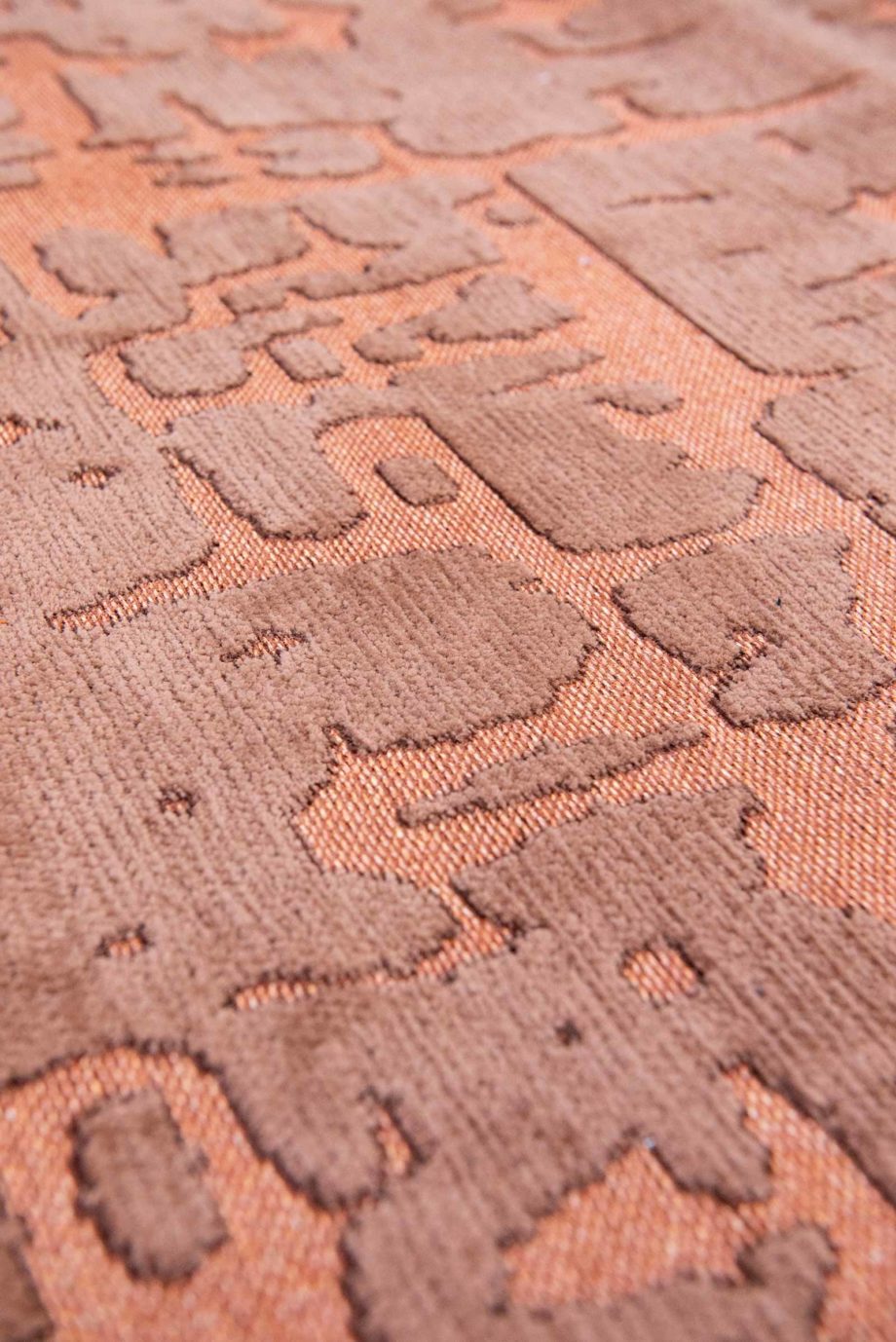 Louis De Poortere dywan LX 9199 Structures Baobab Za Copper zoom 3