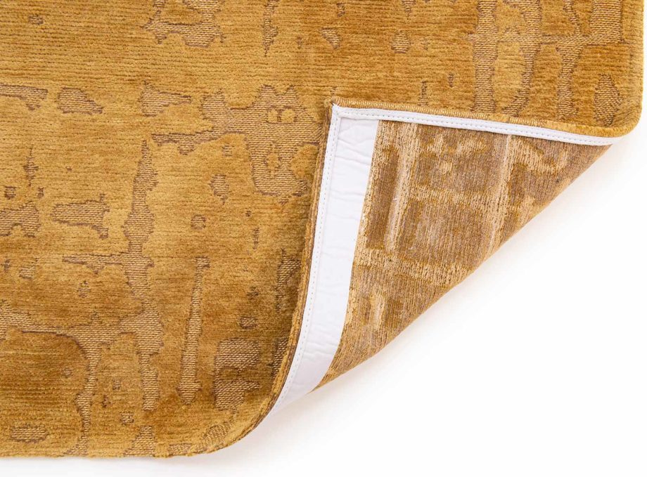 Louis De Poortere dywan LX 9201 Structures Baobab Madagascar Gold back