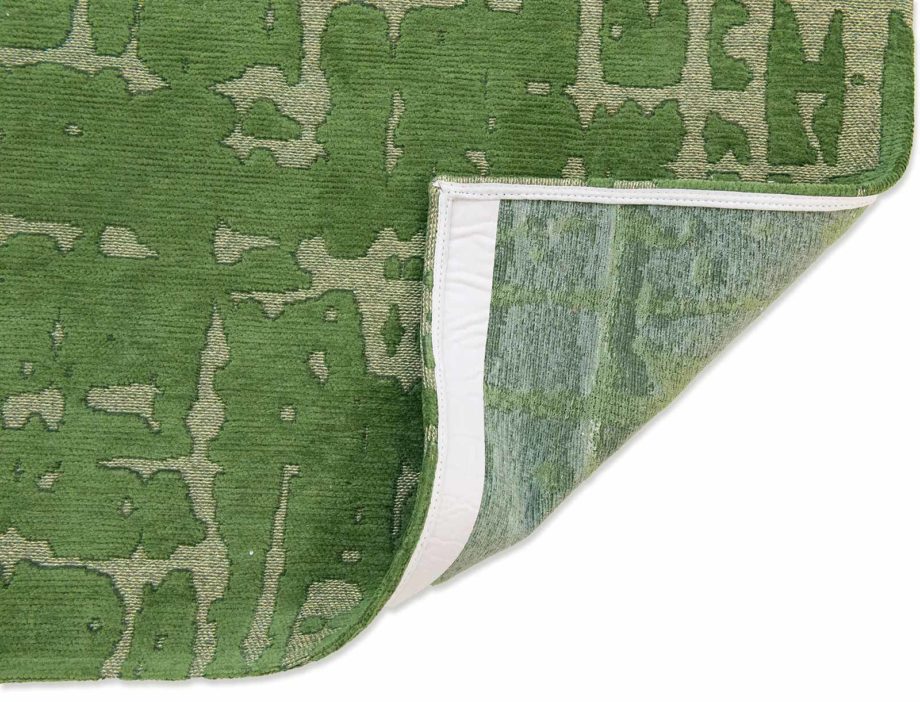 Louis De Poortere dywan LX 9202 Structures Baobab Perrier Green back