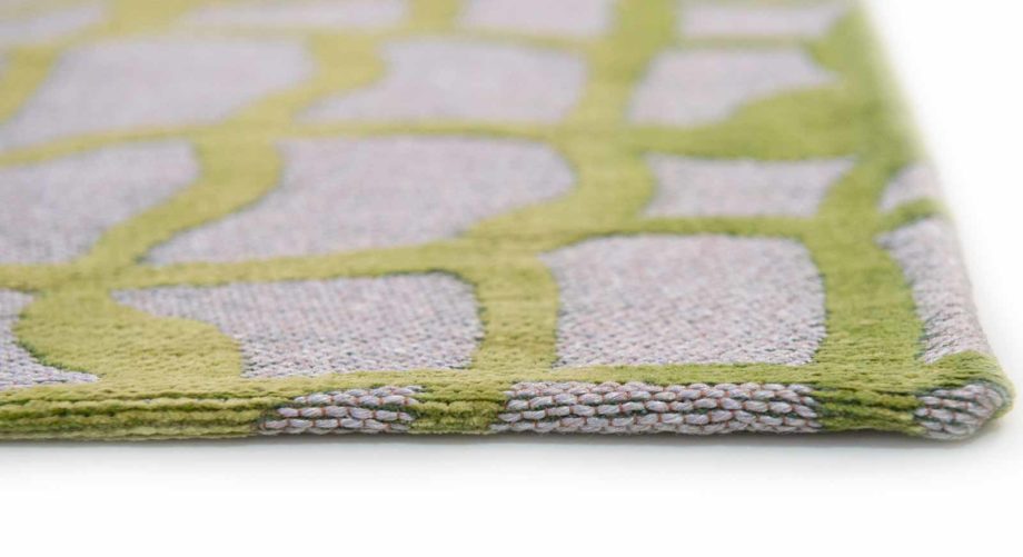 Louis De Poortere dywan LX 9204 Mad Men Dedalo Republic Green side