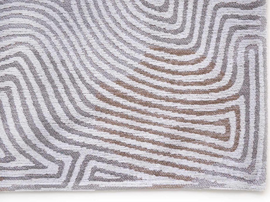 Louis De Poortere dywan LX 9228 Meditation Coral Oyster White corner