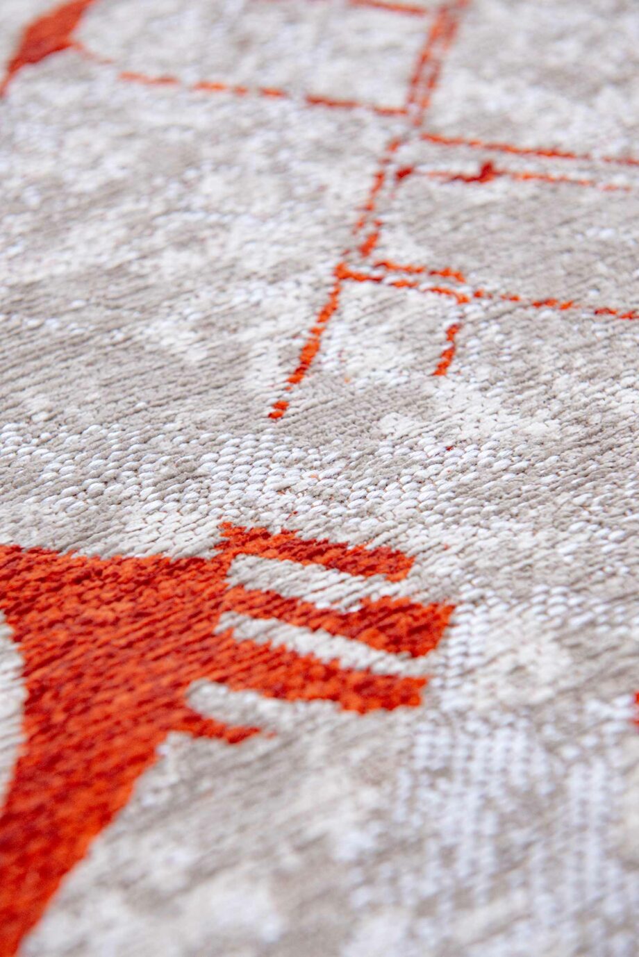 Louis De Poortere dywan Cities Amsterdam 9323 Orange Cut zoom 1