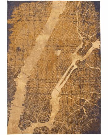 Louis De Poortere dywan Cities New York 9315 Gatsby Gold