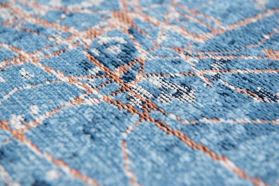 Louis De Poortere dywan Cities Tokyo 9314 Conductive Blue zoom 1