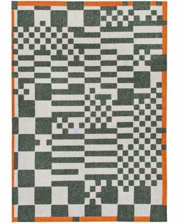 Louis De Poortere dywan Craft Chess 9339 Deep Green