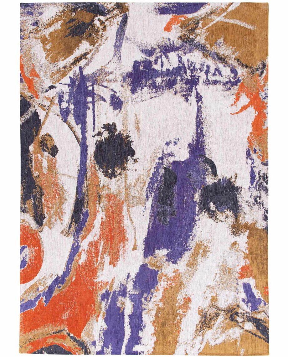 Louis De Poortere dywan Gallery Fresque 9342 Purple Game