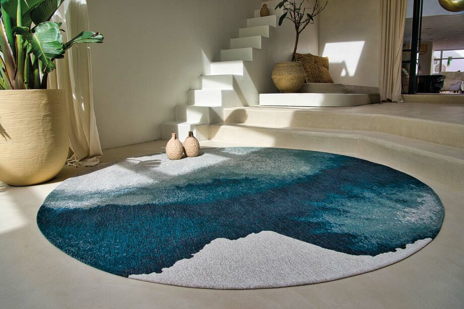 Louis De Poortere dywan Meditation Lagoon 9332 Inkjet interior 2