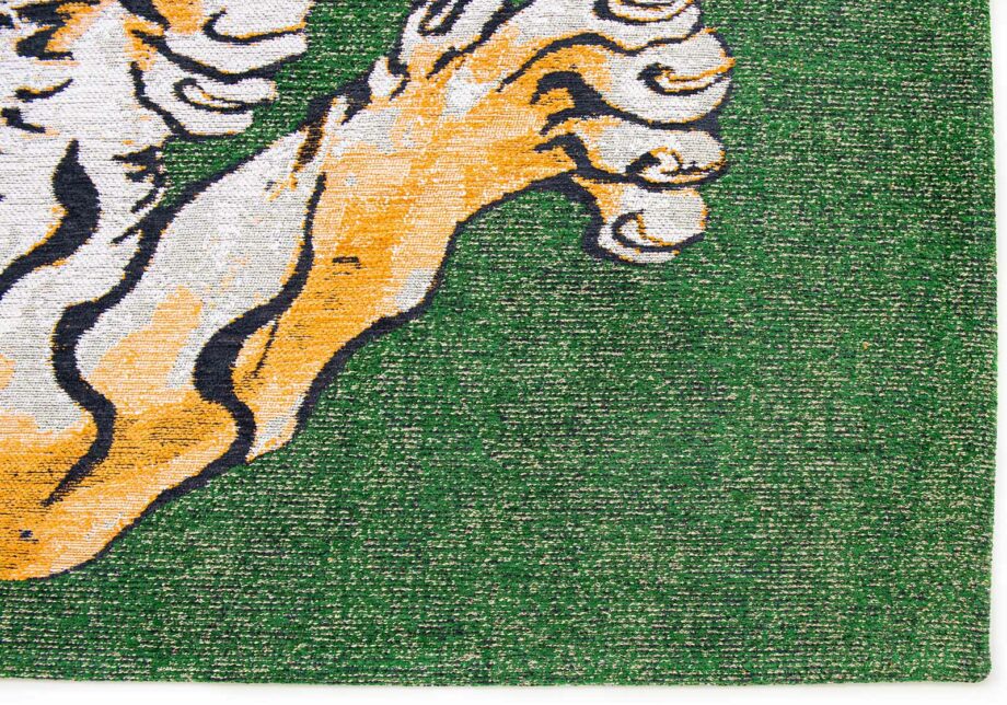 Louis De Poortere dywan Pop 9388 Green On Fire corner