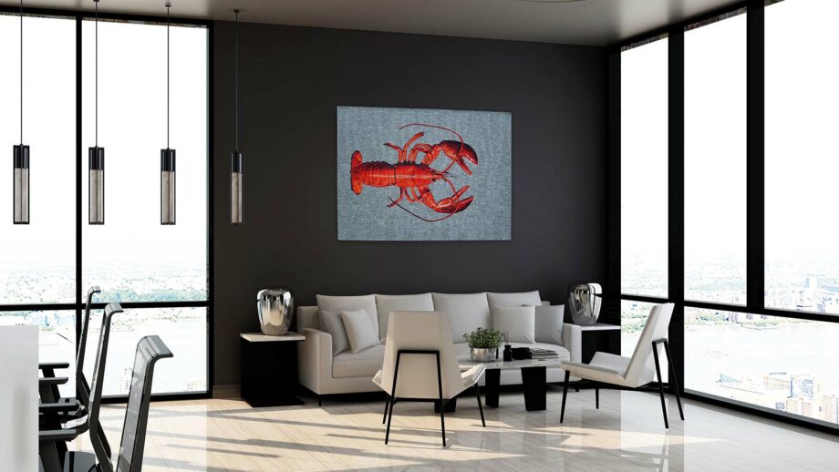 Louis De Poortere dywan Pop 9389 Steam Red interior 1