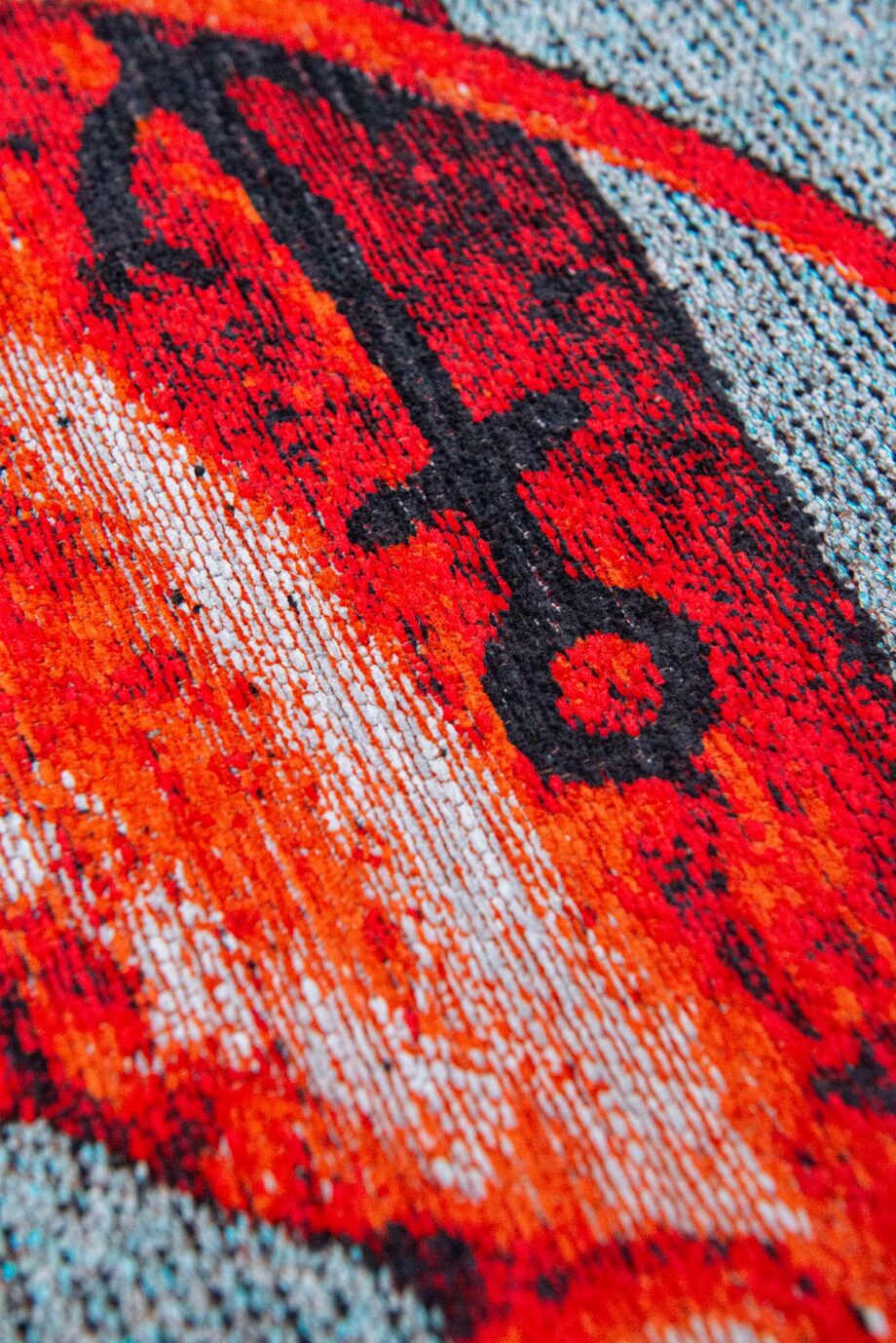 Louis De Poortere dywan Pop 9389 Steam Red zoom 1