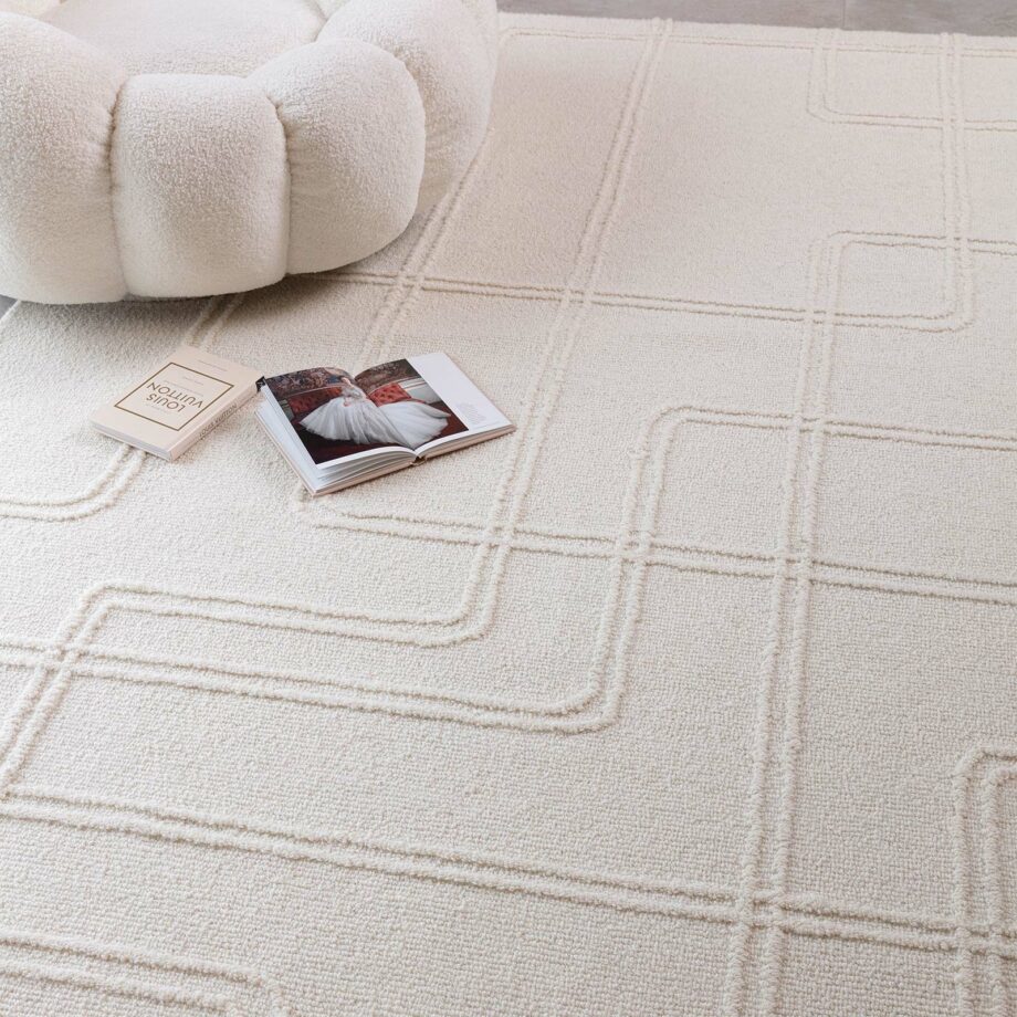 Asiatic dywan Ada Ivory interior square new
