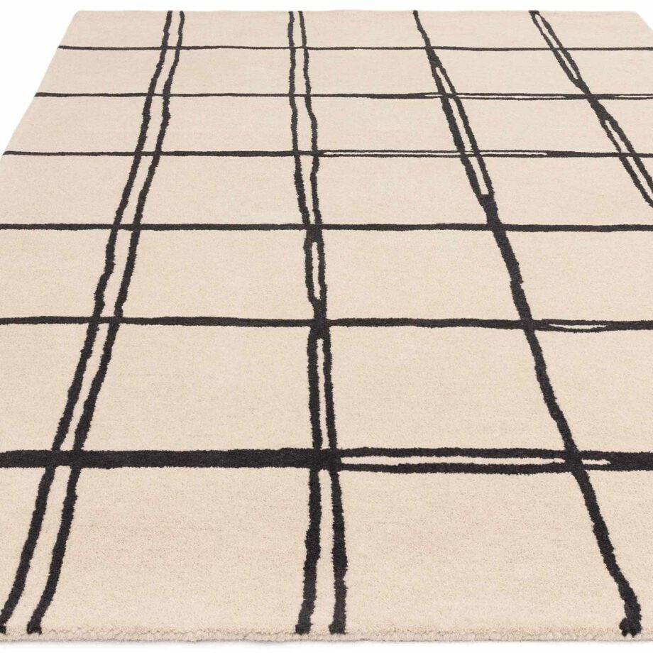Asiatic dywan Albany Grid Monochrome 1