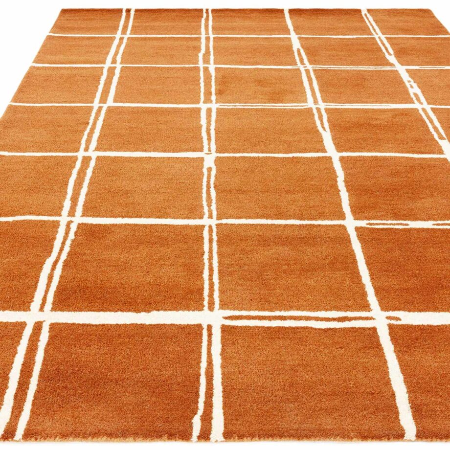 Asiatic dywan Albany Grid Rust 1