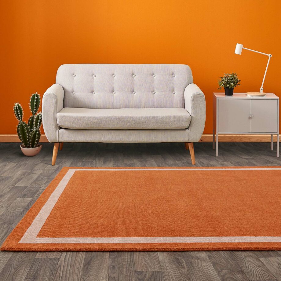 Asiatic dywan Albi Orange interior new square