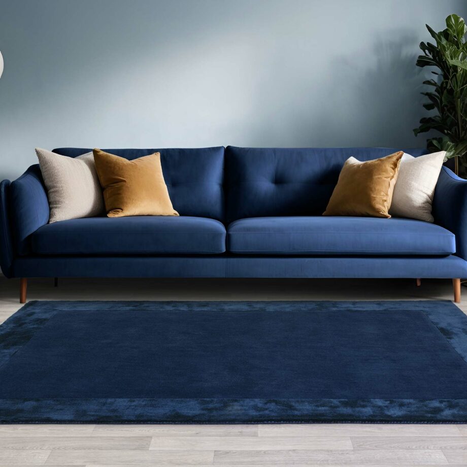 Asiatic dywan Ascot Navy interior
