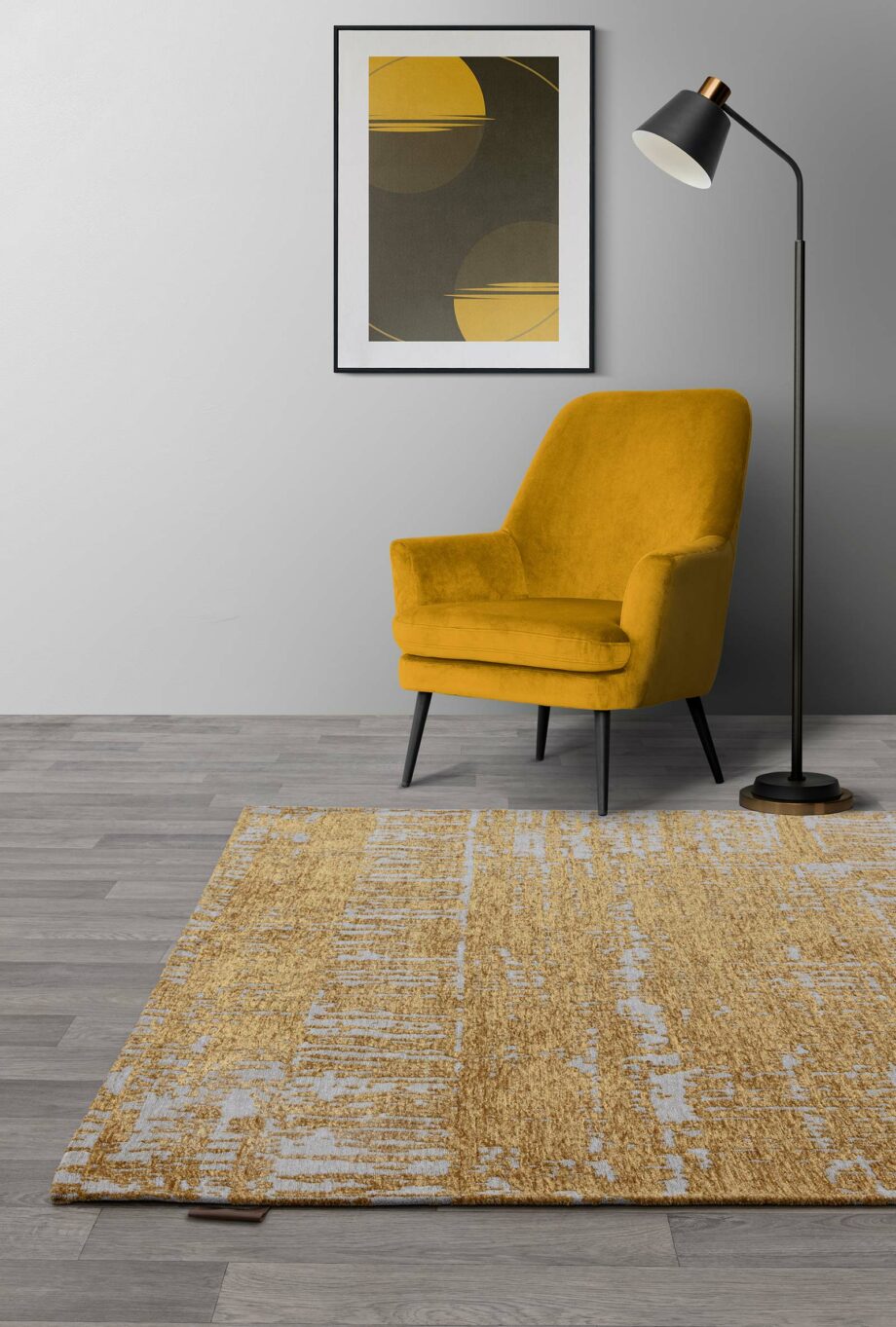 Asiatic dywan Beau Gold interior new