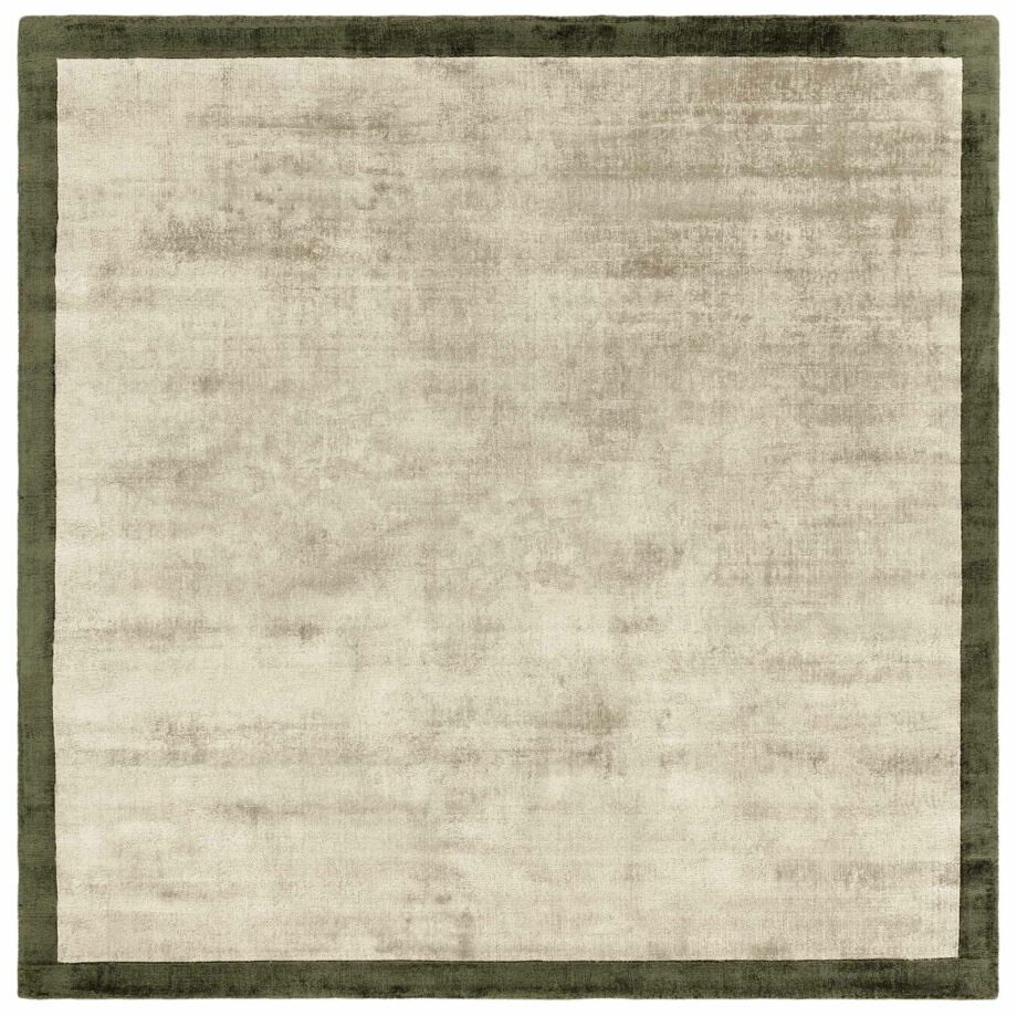Asiatic dywan Blade Border 05 Sage Olive new Square square