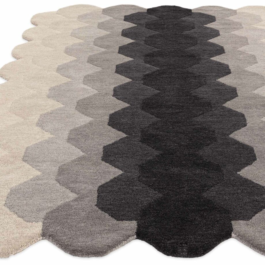 Asiatic dywan Hive Charcoal 1