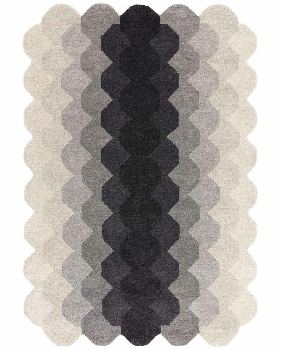 Asiatic dywan Hive Charcoal