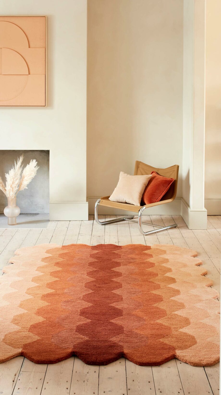 Asiatic dywan Hive Rust interior