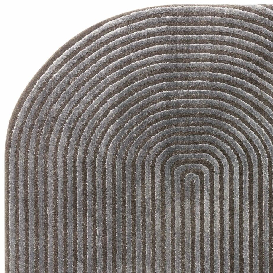 Asiatic dywan Kuza Shape Black Charcoal 2