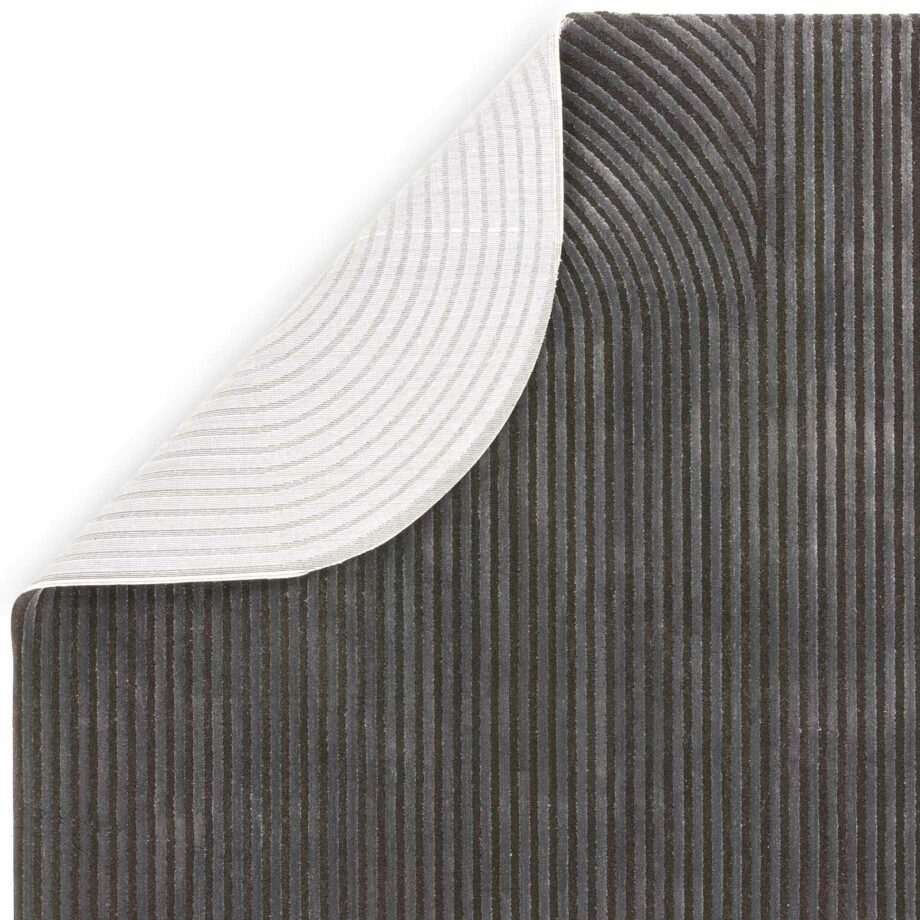Asiatic dywan Kuza Shape Black Charcoal 3