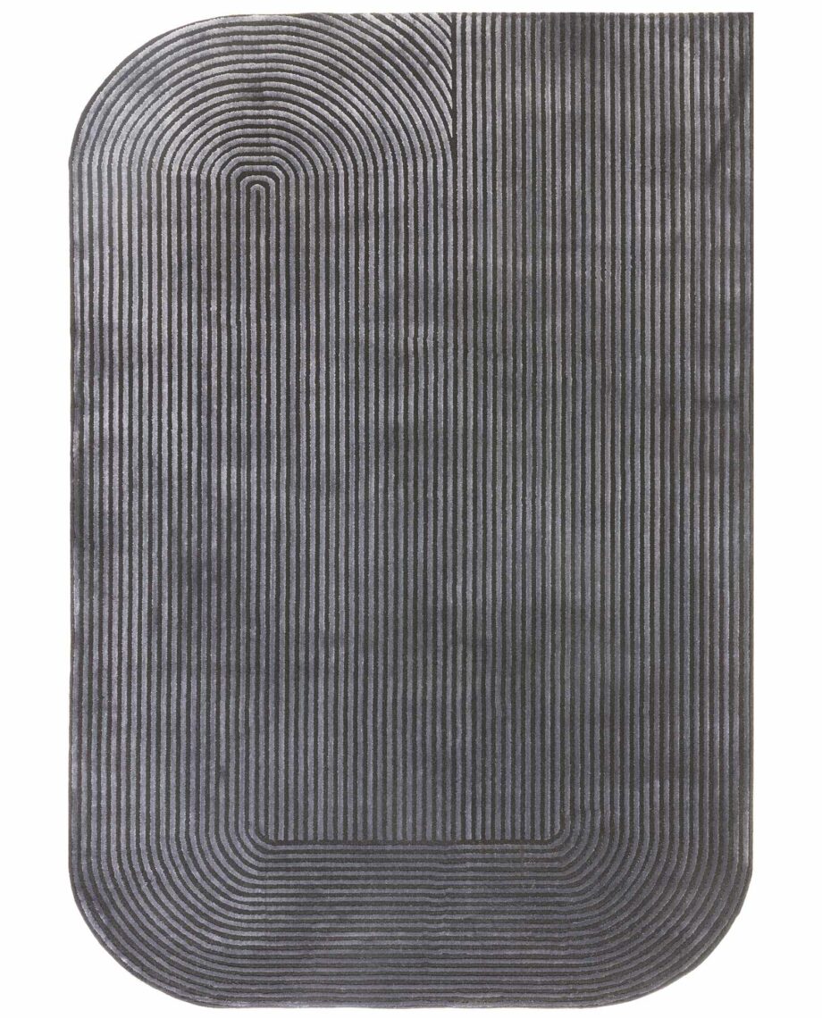 Asiatic dywan Kuza Shape Black Charcoal