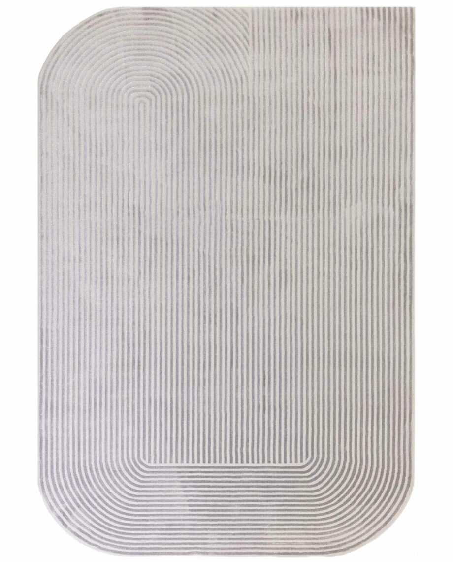 Asiatic dywan Kuza Shape Silver Grey