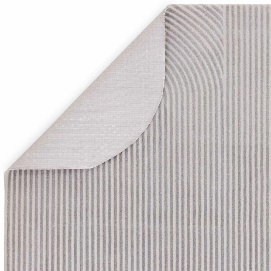 Asiatic dywan Kuza shape silver grey 3