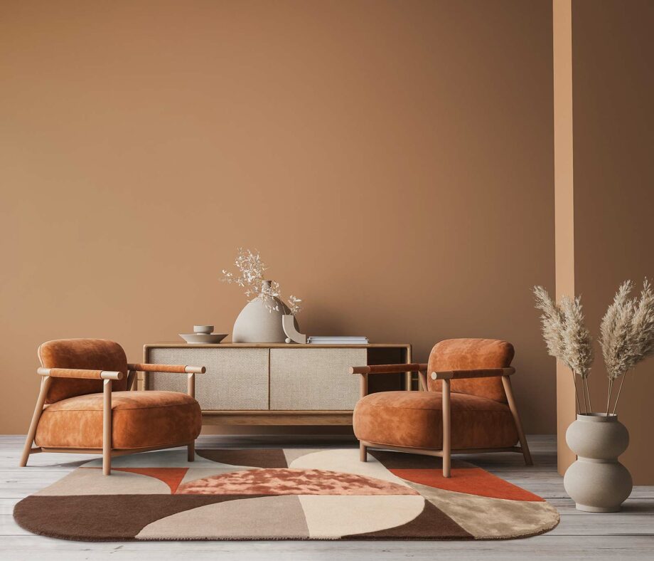 Asiatic dywan Matrix 77 Oval Spice interior