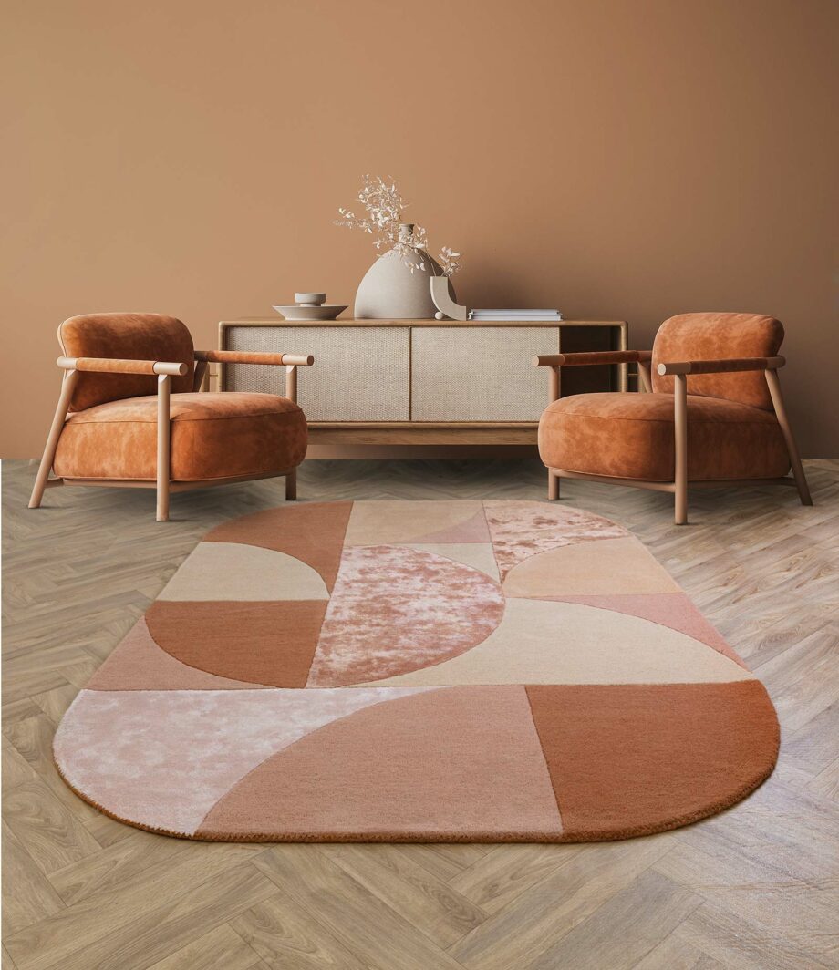 Asiatic dywan Matrix 78 Oval Earth interior new