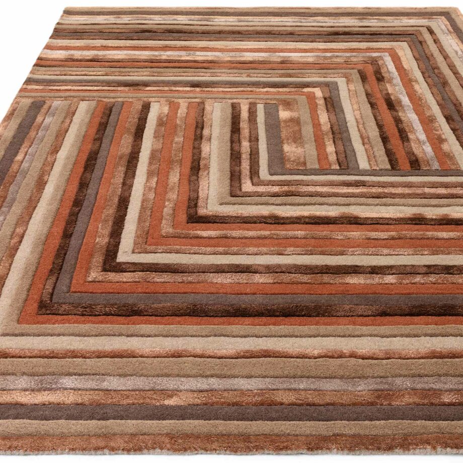 Asiatic dywan Matrix 80 Network Terracotta 1