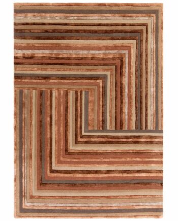 Asiatic dywan Matrix 80 Network Terracotta