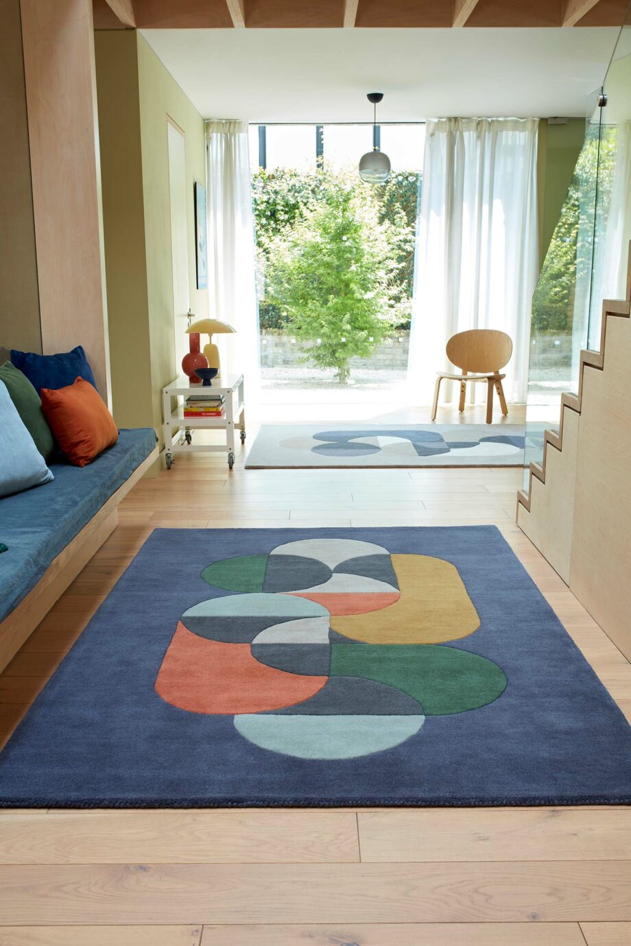 Asiatic dywan Matrix 91 Statement Navy interior