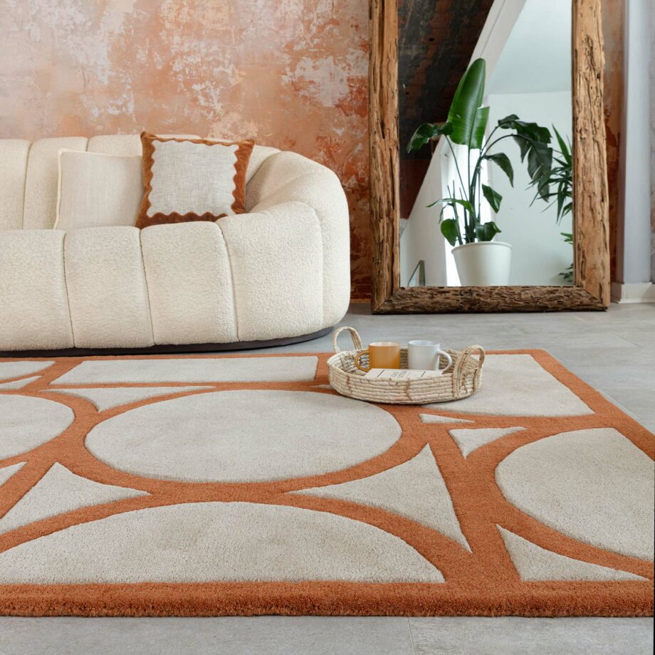 Asiatic dywan Metro Rust interior new