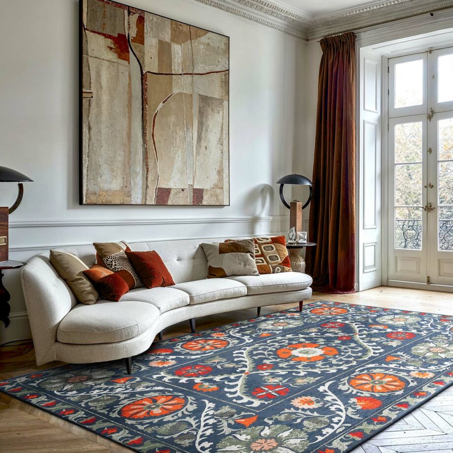 Louis De Poortere dywan Antiquarian Suzani 9730 Nordic Ambiance