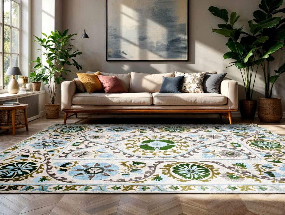 Louis De Poortere dywan Antiquarian Suzani 9732 Slavia Ambiance