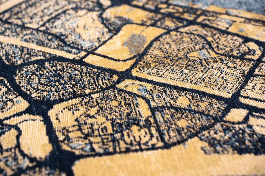 Louis De Poortere dywan Cities Dubai 9698 Gold Sea zoom 5