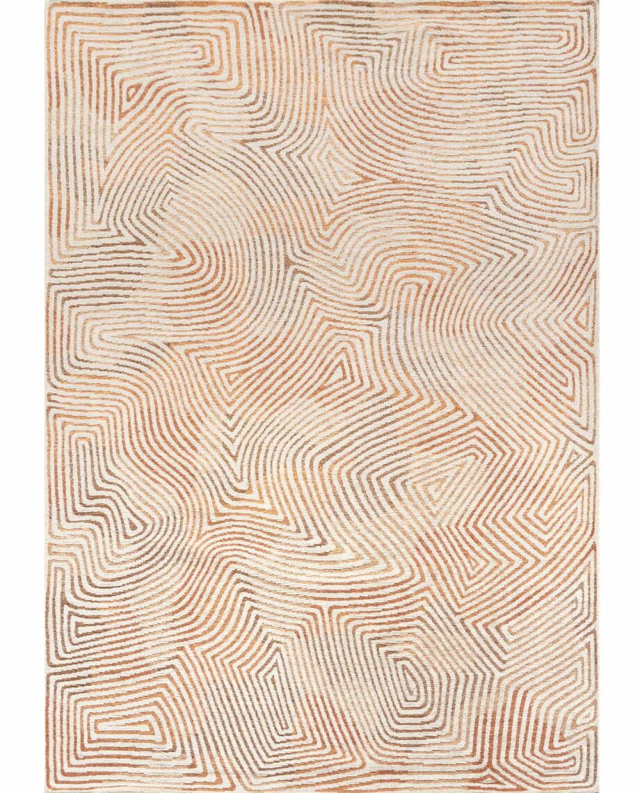 Louis De Poortere dywan Meditation Coral 9800 Indian Sand