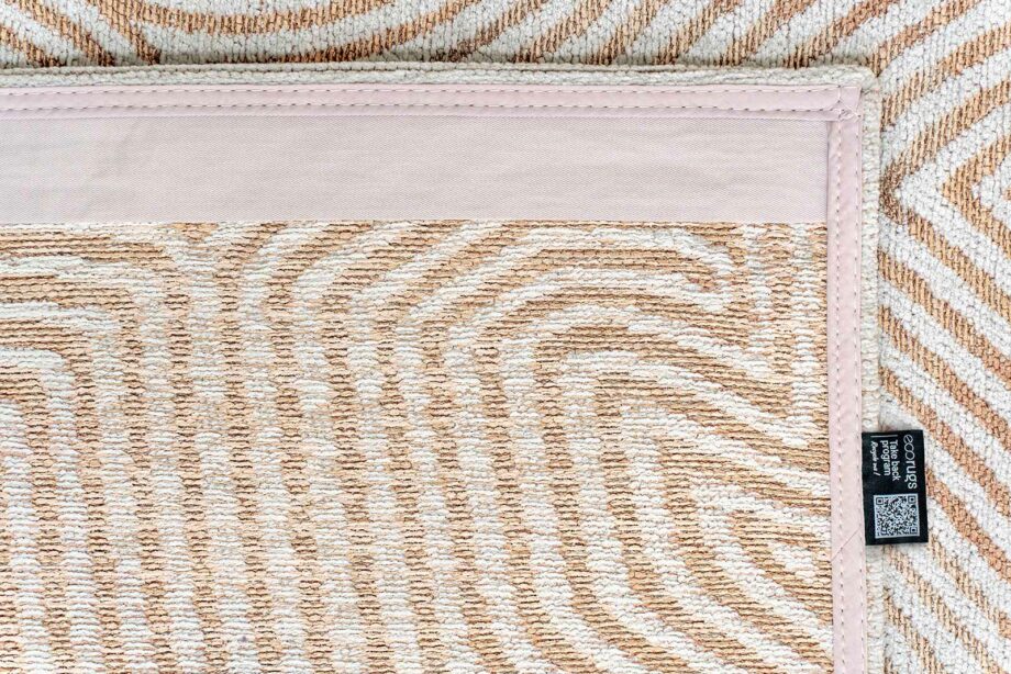 Louis De Poortere dywan Meditation Coral 9800 Indian Sand back